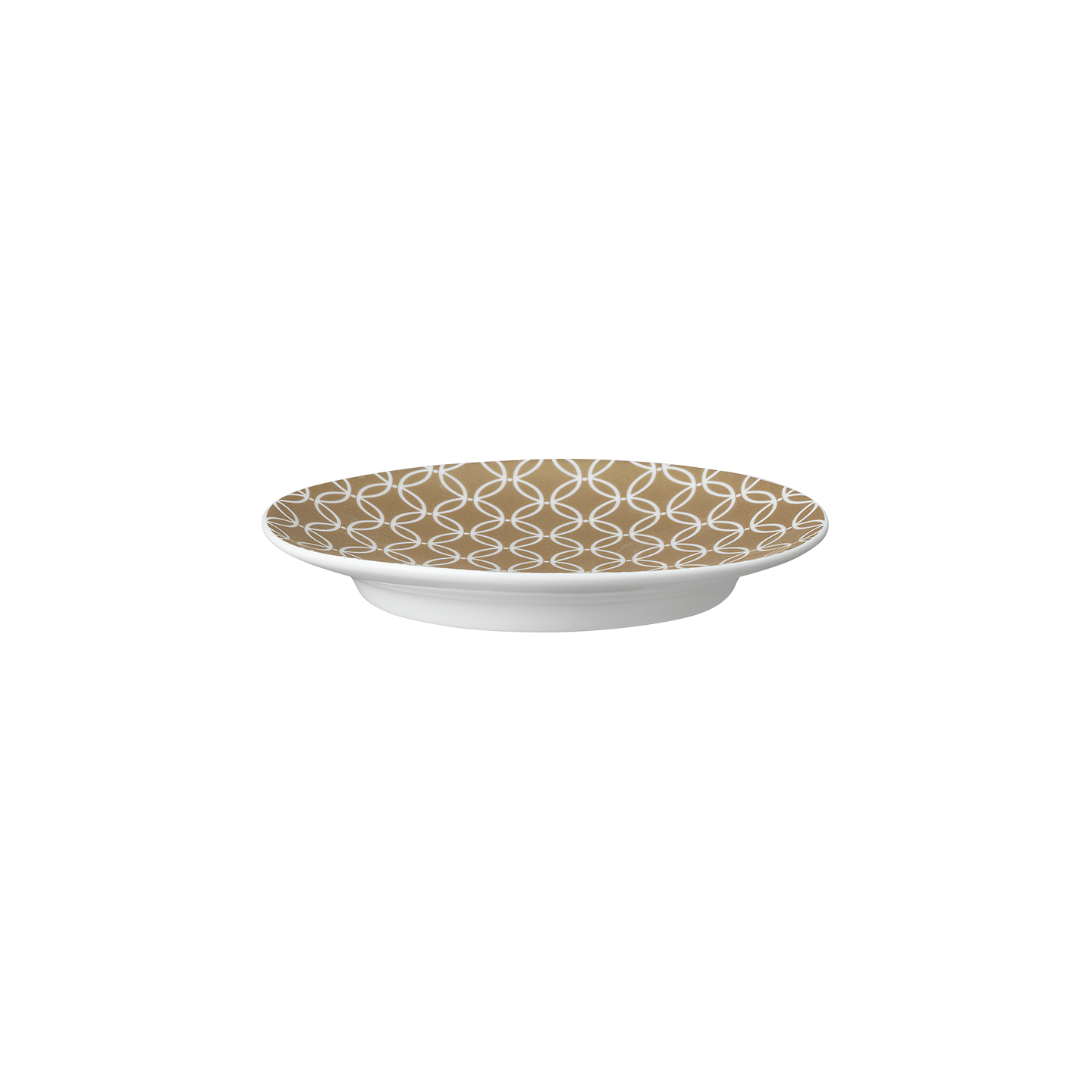 Modern Deco Small Plate Gold