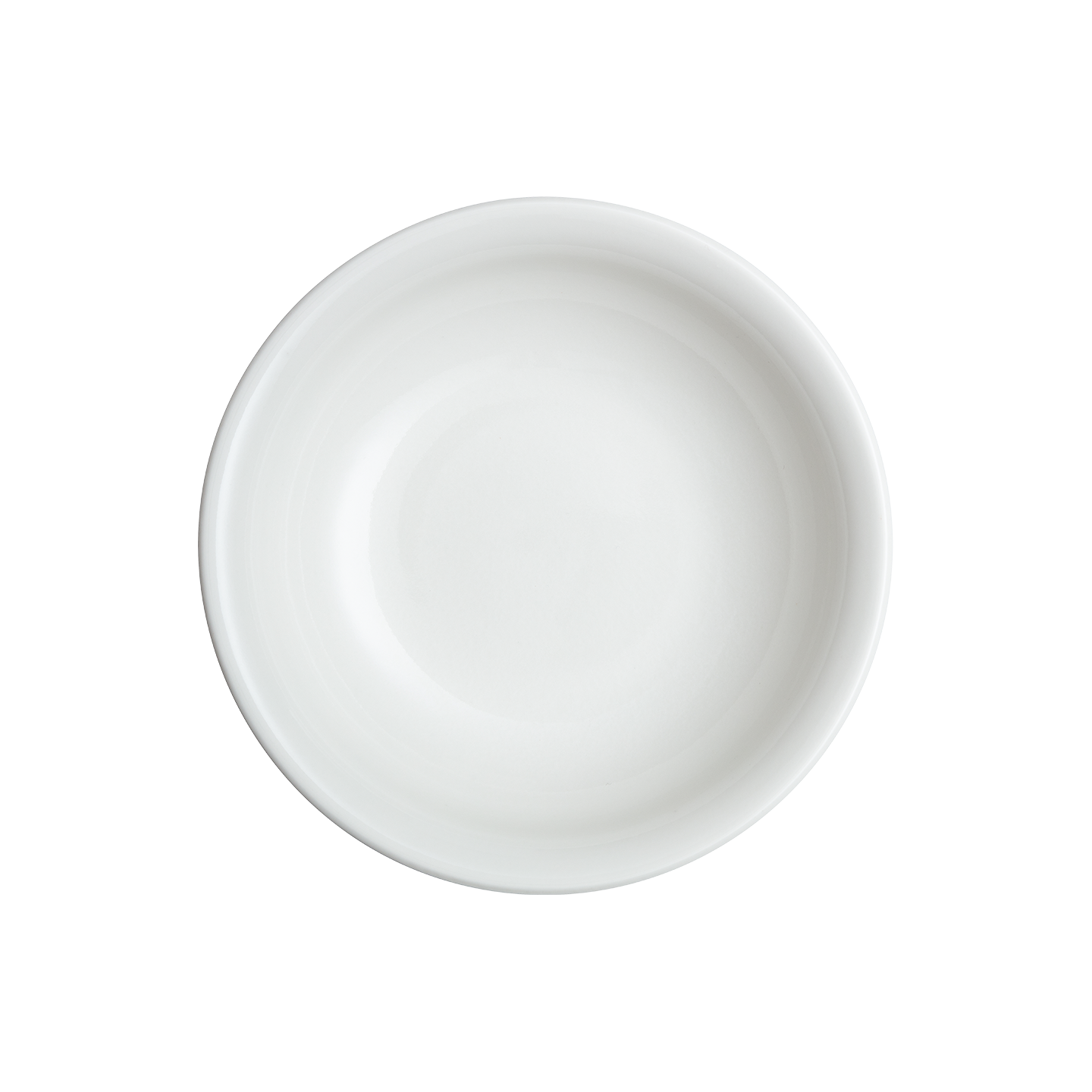 Classic White Medium Shallow Bowl Seconds