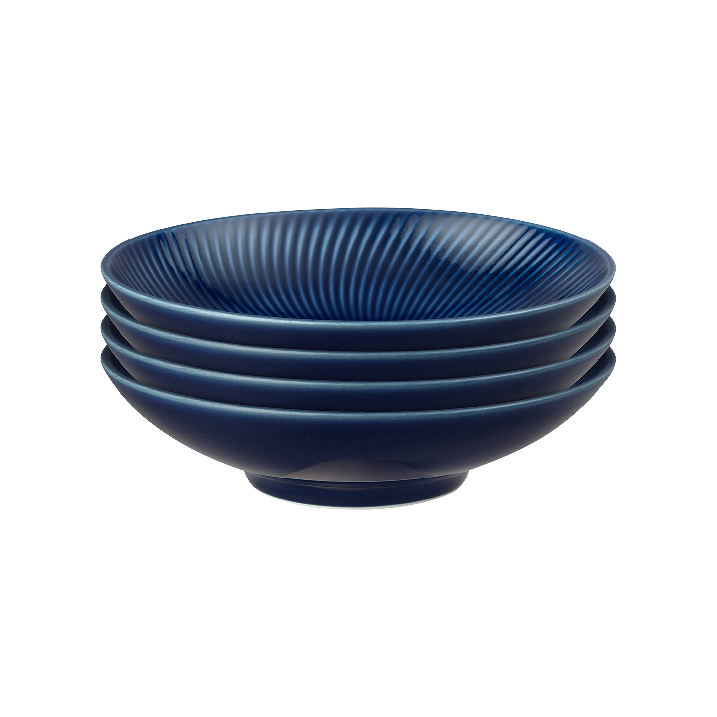 Arc Blue Pasta Bowls - Set Of 4
