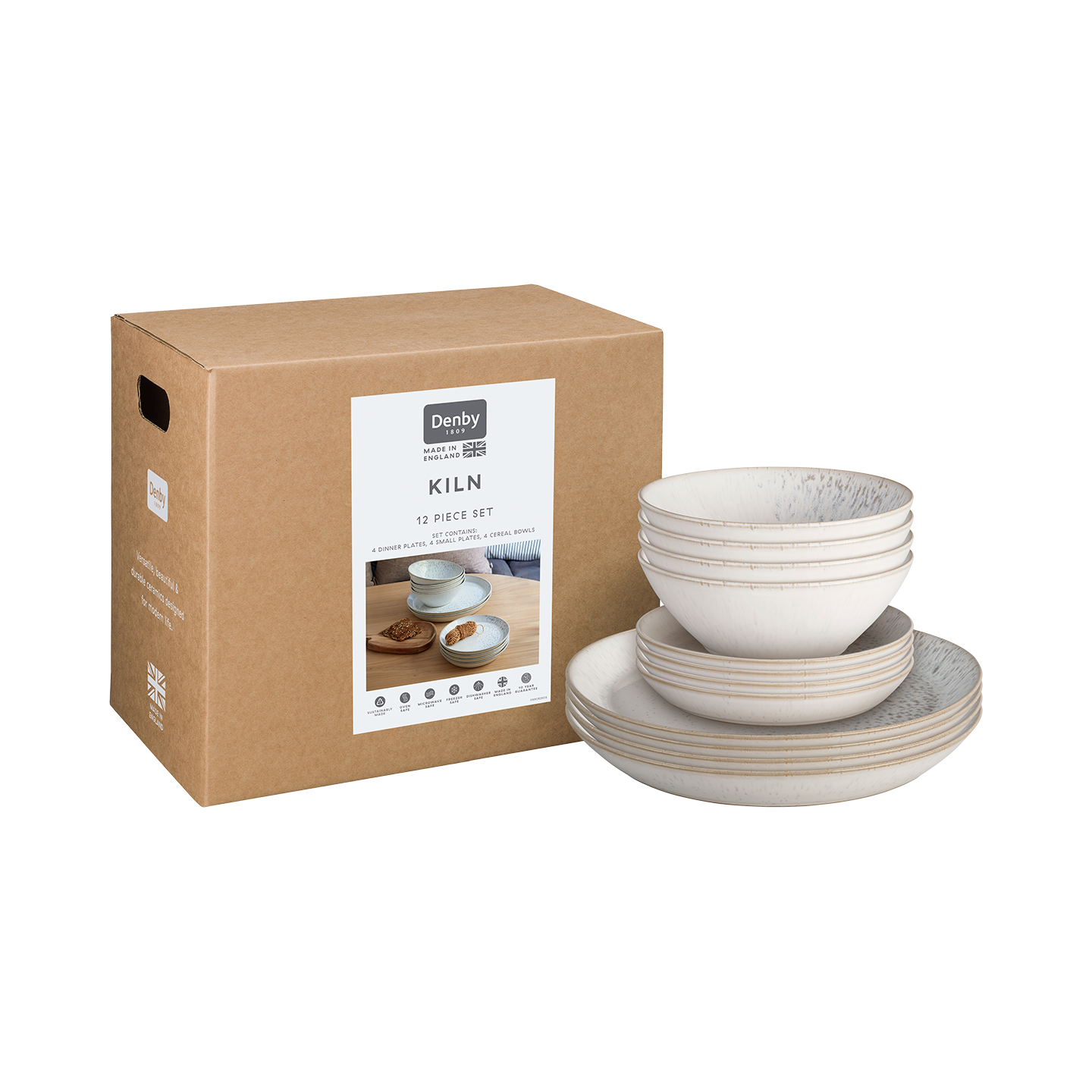 Kiln 12 Piece Dinner Set