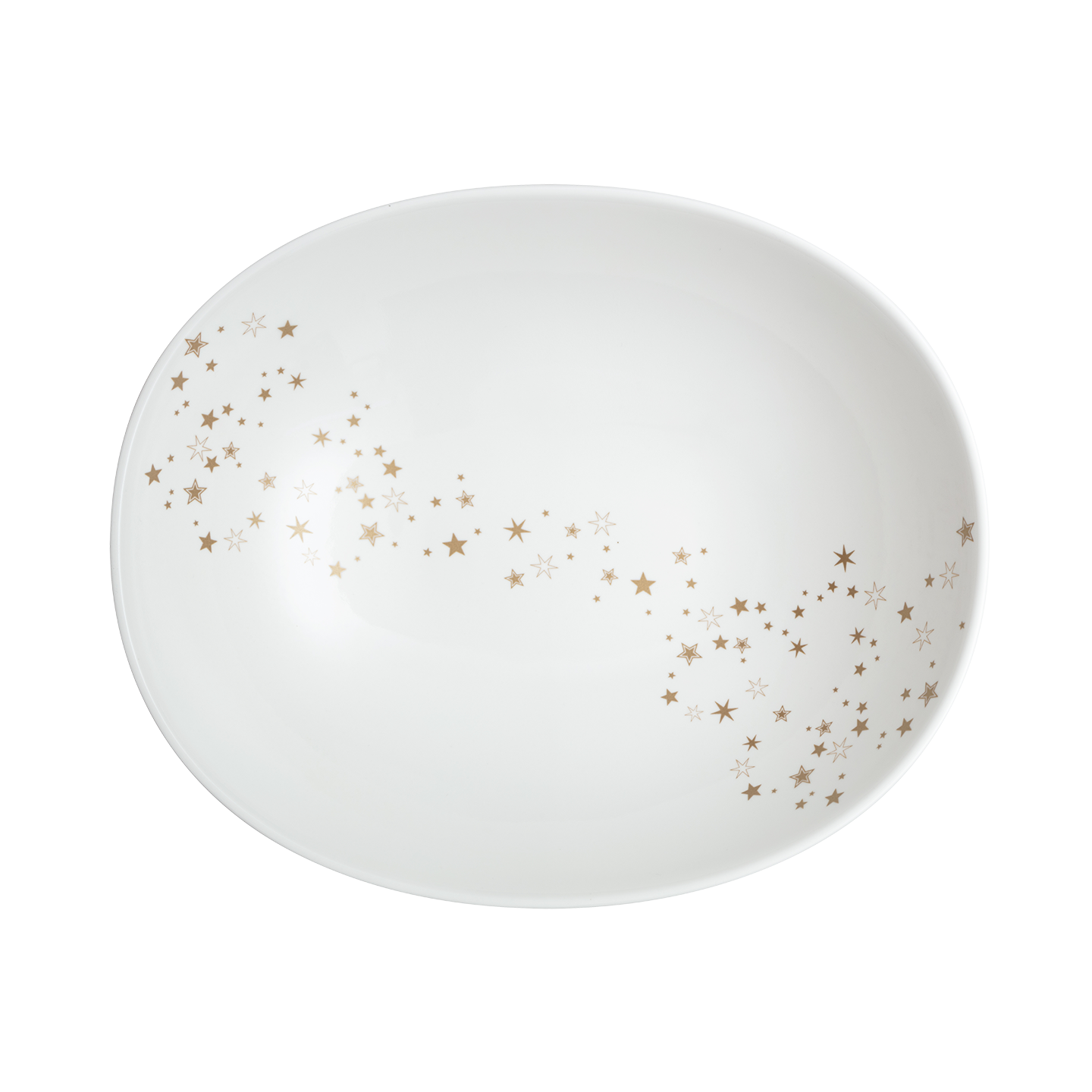 Arc White Stars Serving Bowl
