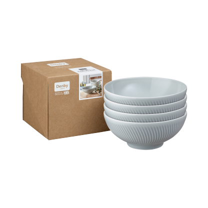Arc Grey Cereal Bowls - Set Of 4