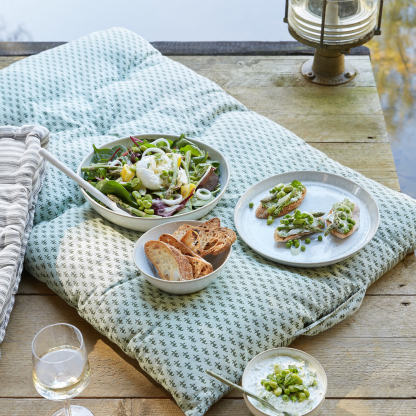 Kiln Green Dinner Plates - Set Of 4