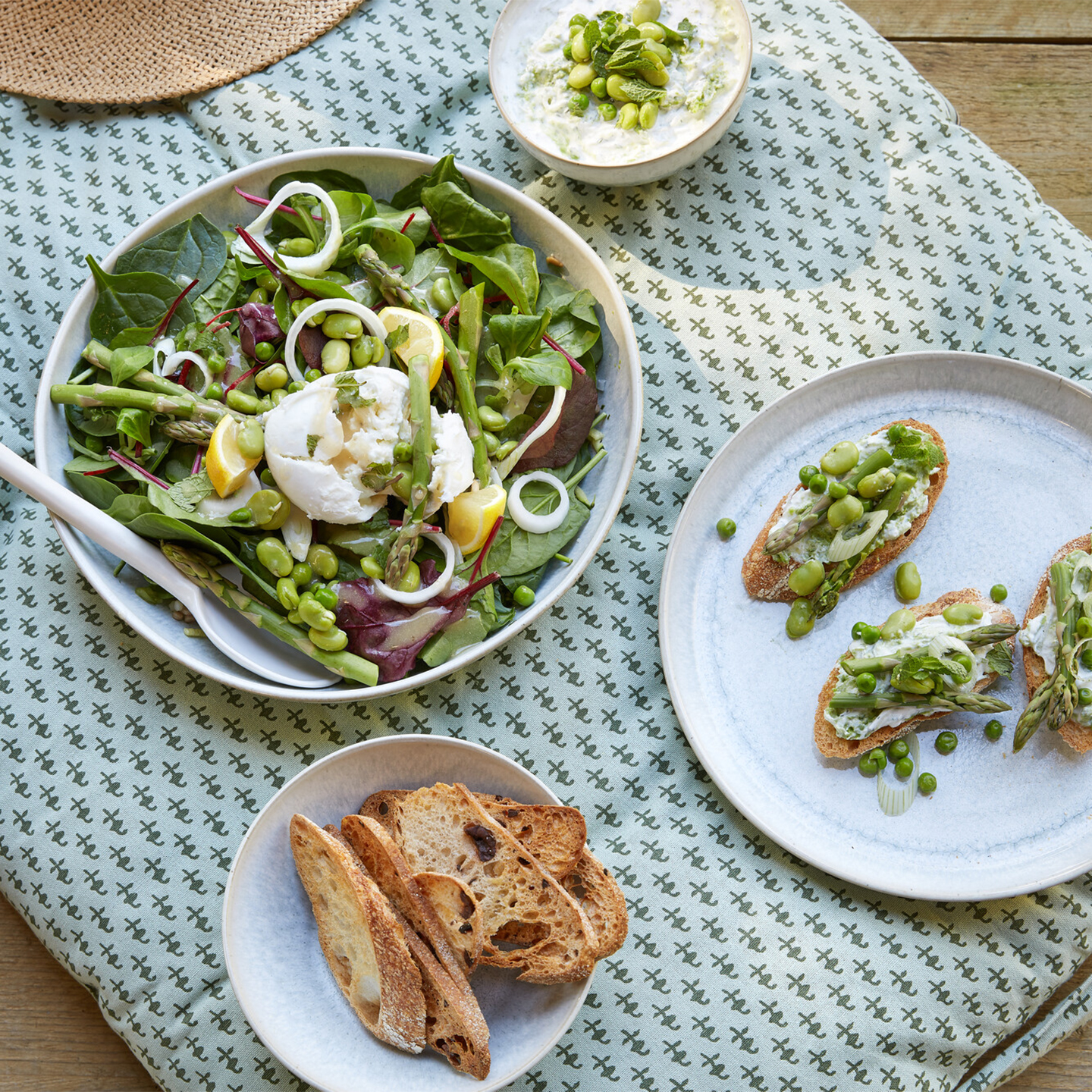 Kiln Green By Denby Dinner Plates - Set Of 4