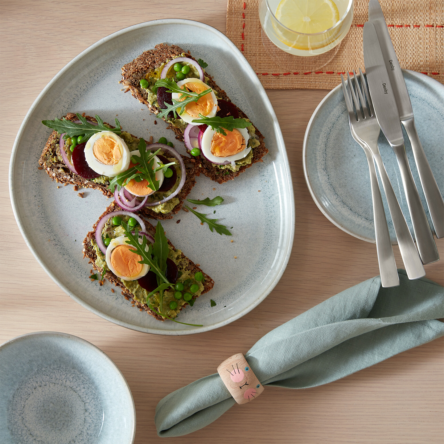 Kiln Green Organic Platter