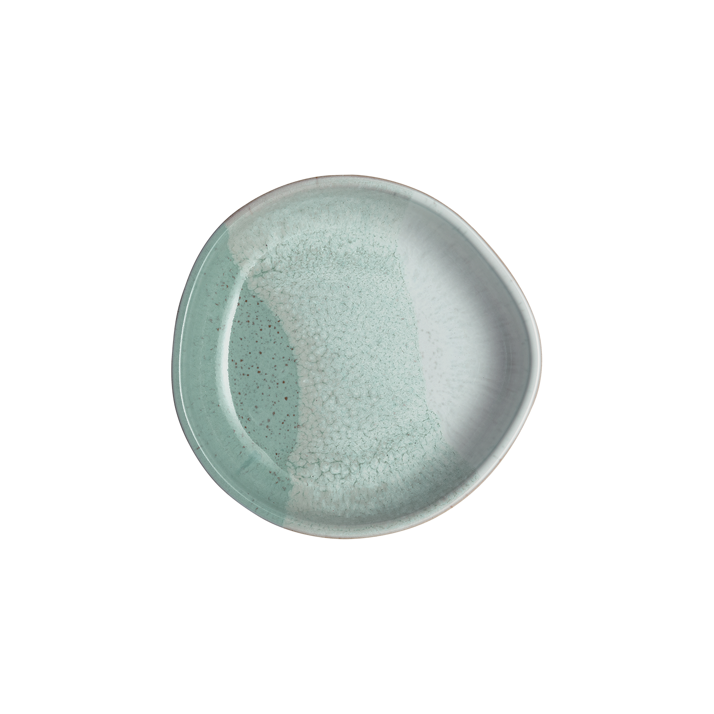 Kiln Accent Green Small Organic Dish