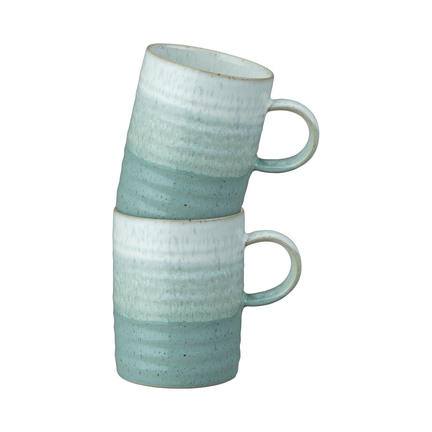Kiln Green Mugs - Set Of 2