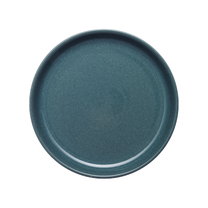 Elements Jade Dark Green Coupe Dinner Plate
