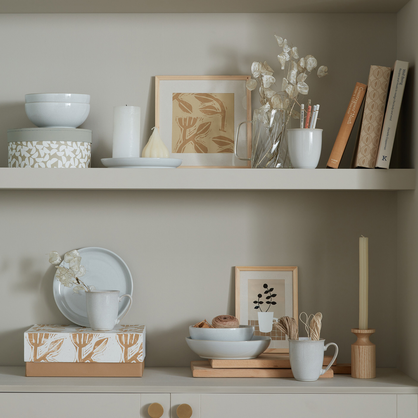 Elements Stone White Coffee Beaker/Mug - Set Of 4