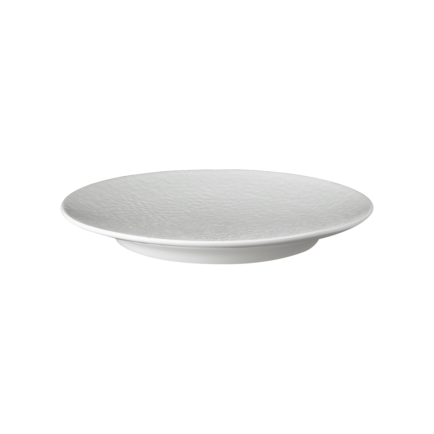 Carve White Dinner Plate