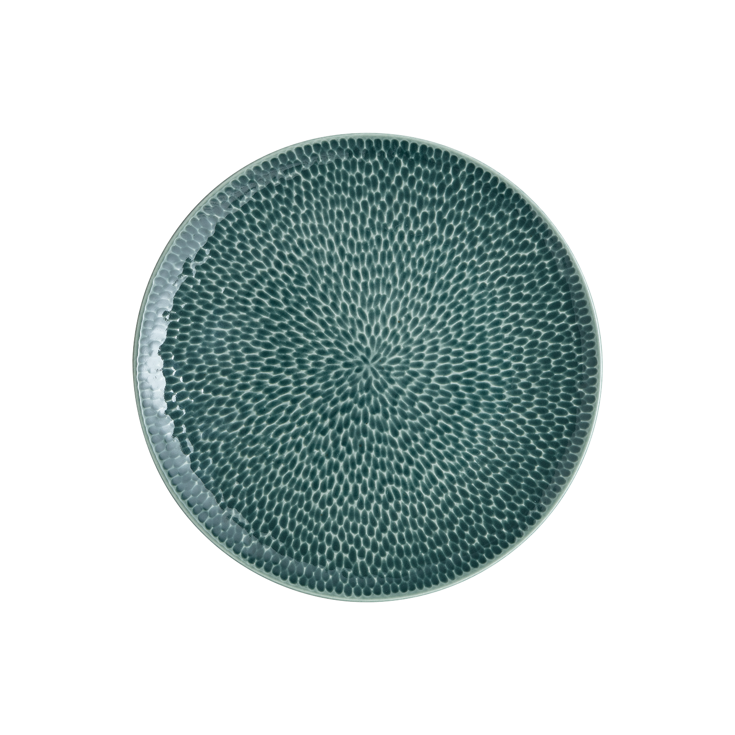 Carve Green Medium Plate