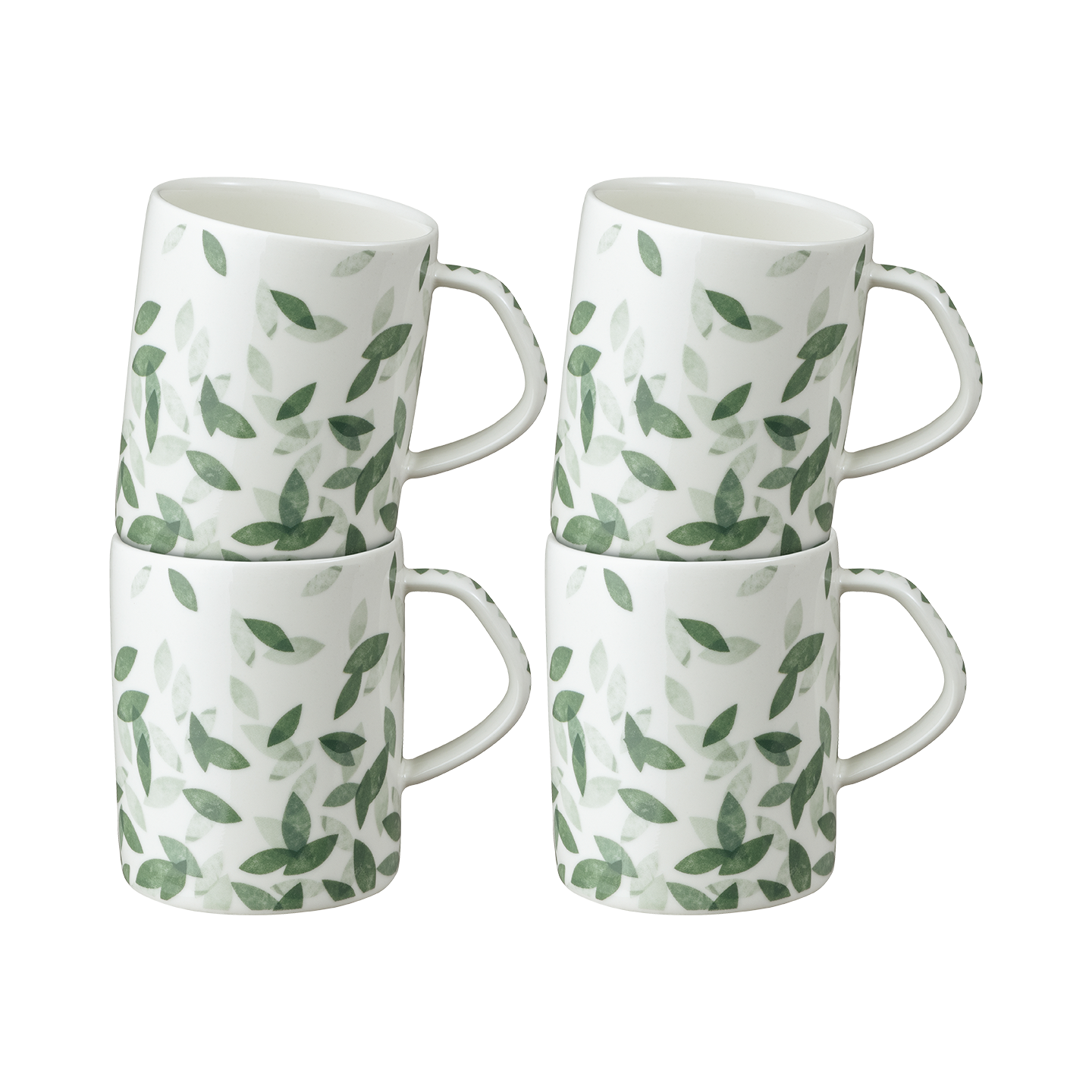 Greenhouse Small Mugs - Set Of 4