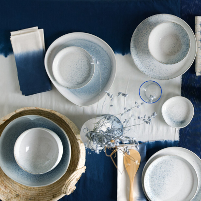 Kiln Blue Organic Platter