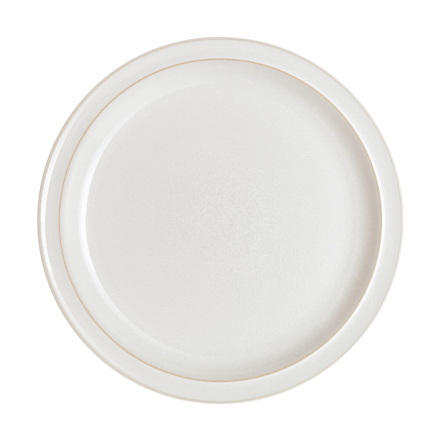 Cotton White Dinner Plate
