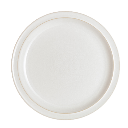 Cotton White Dinner Plate