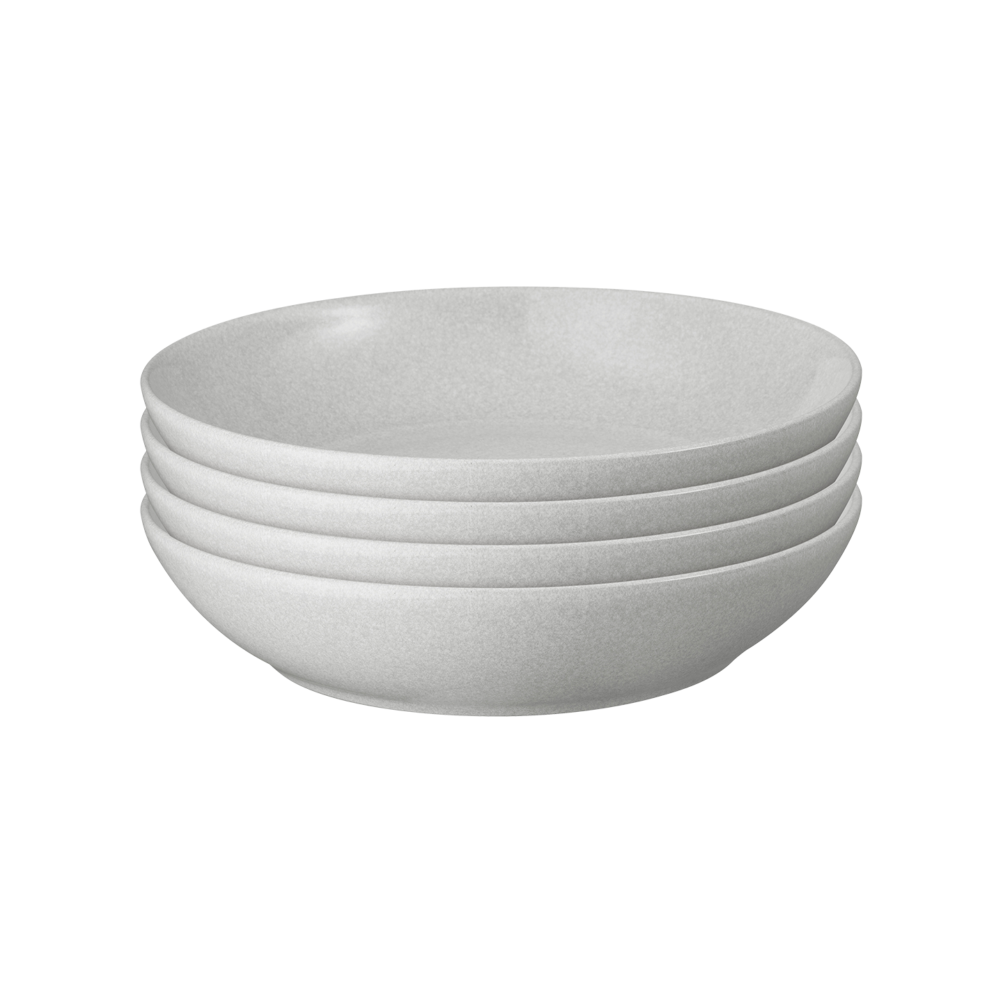 Dove Grey Pasta Bowls - Set Of 4