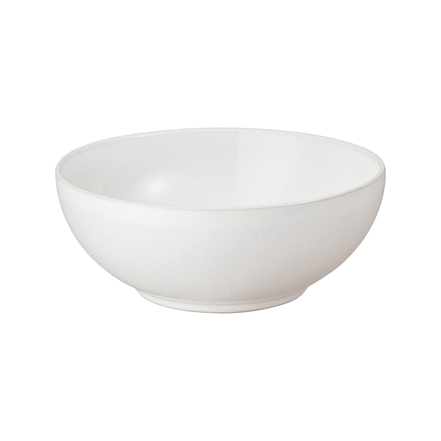 Cotton White Coupe Cereal Bowl