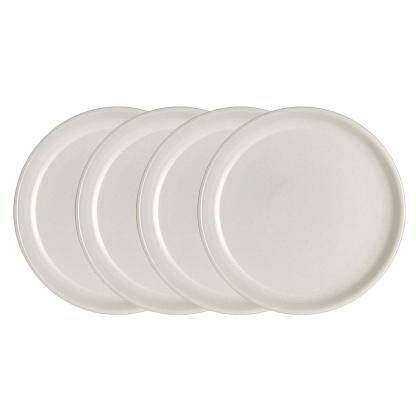 Heritage Atrium Coupe Medium Plates - Set Of 4