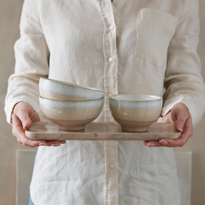 Kiln Coral Rice Bowl