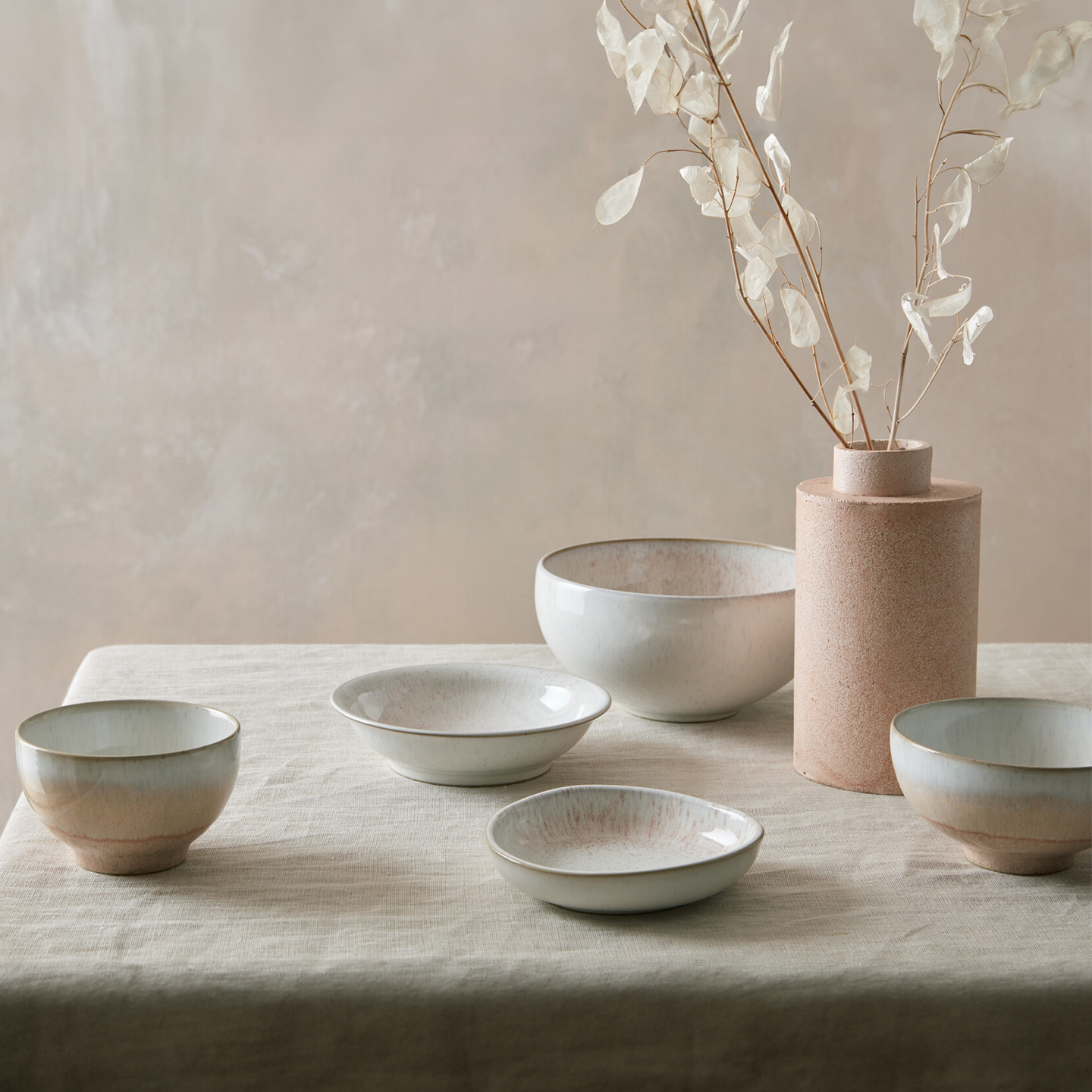 Kiln Coral Alt Small Organic Dish