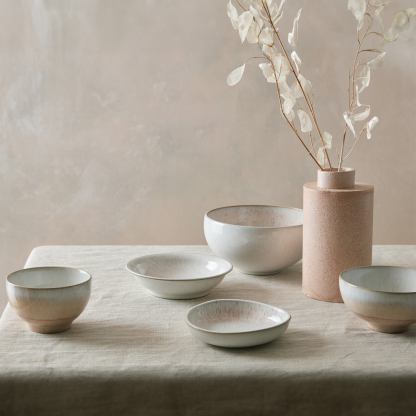 Kiln Coral Alt Small Organic Dish