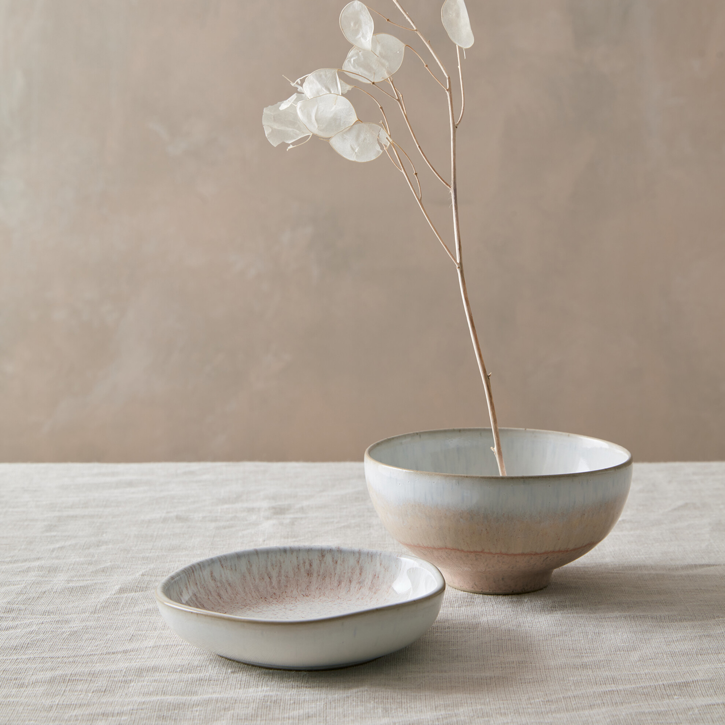 Kiln Coral Alt Small Organic Dish