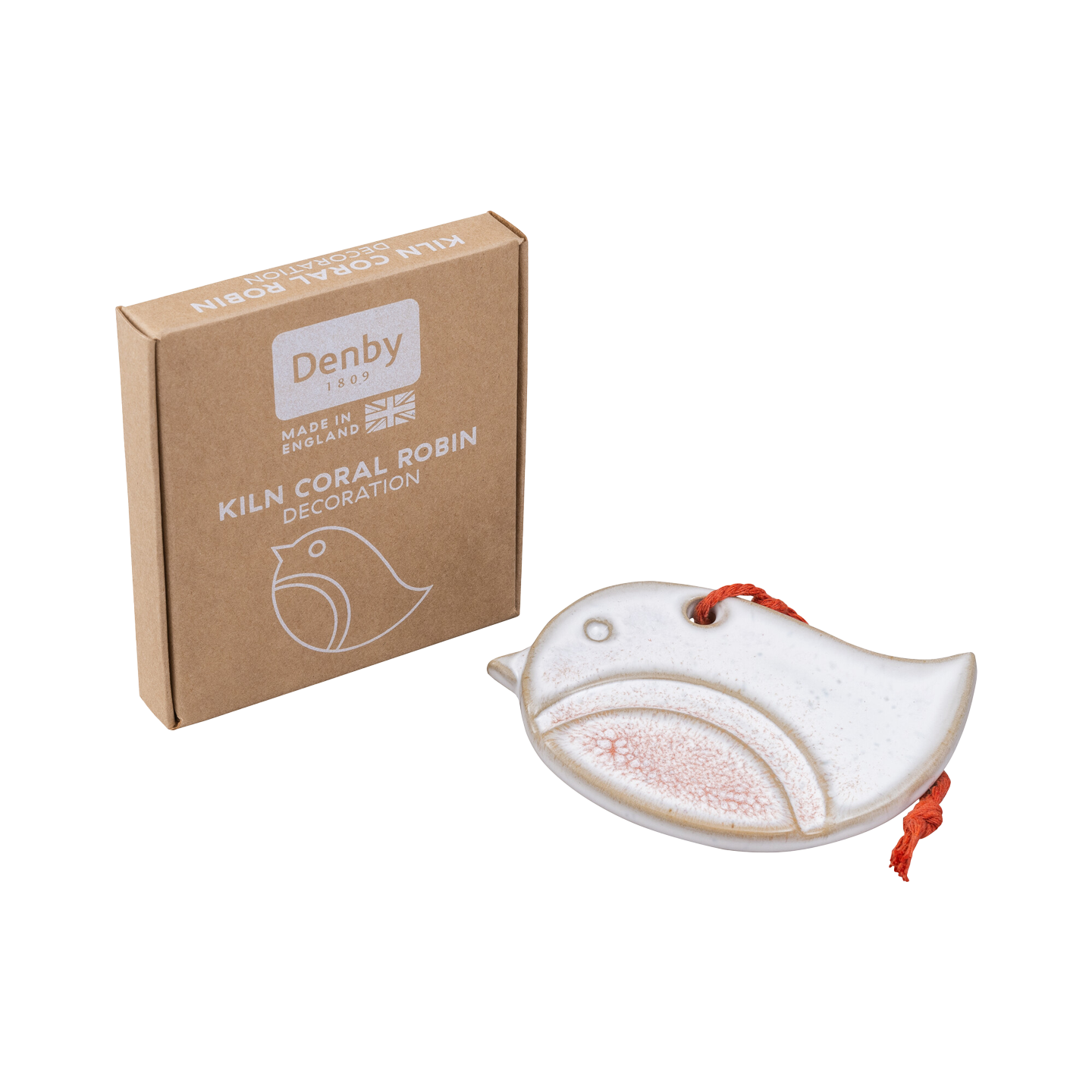 Kiln Coral Robin (Boxed)