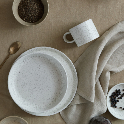 Grain Barley Set Of 4 Dinner Plates