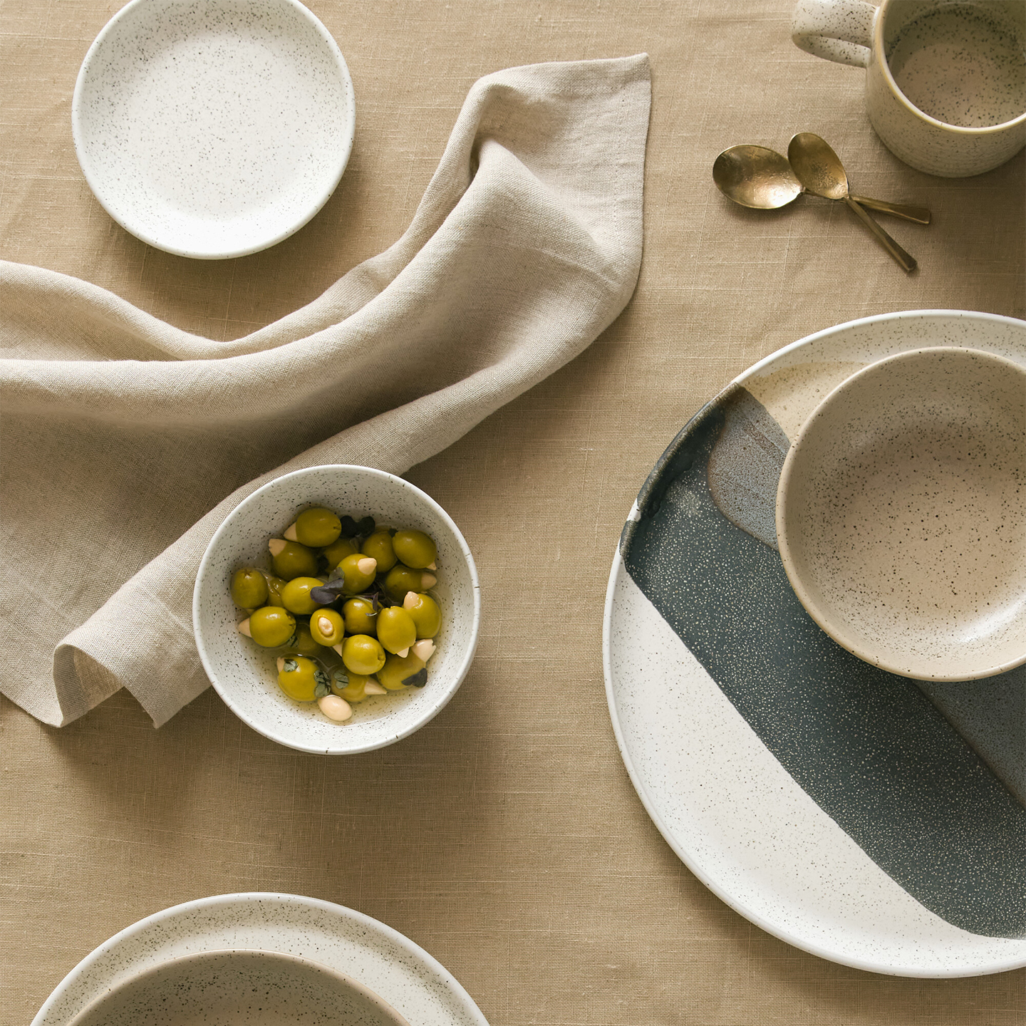 Grain Barley Small Round Dish