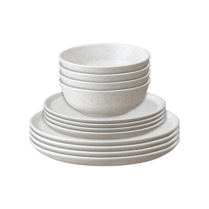 Grain Barley 12pc Tableware Set (Gpmo)