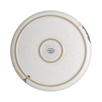 Grain Accent Round Platter