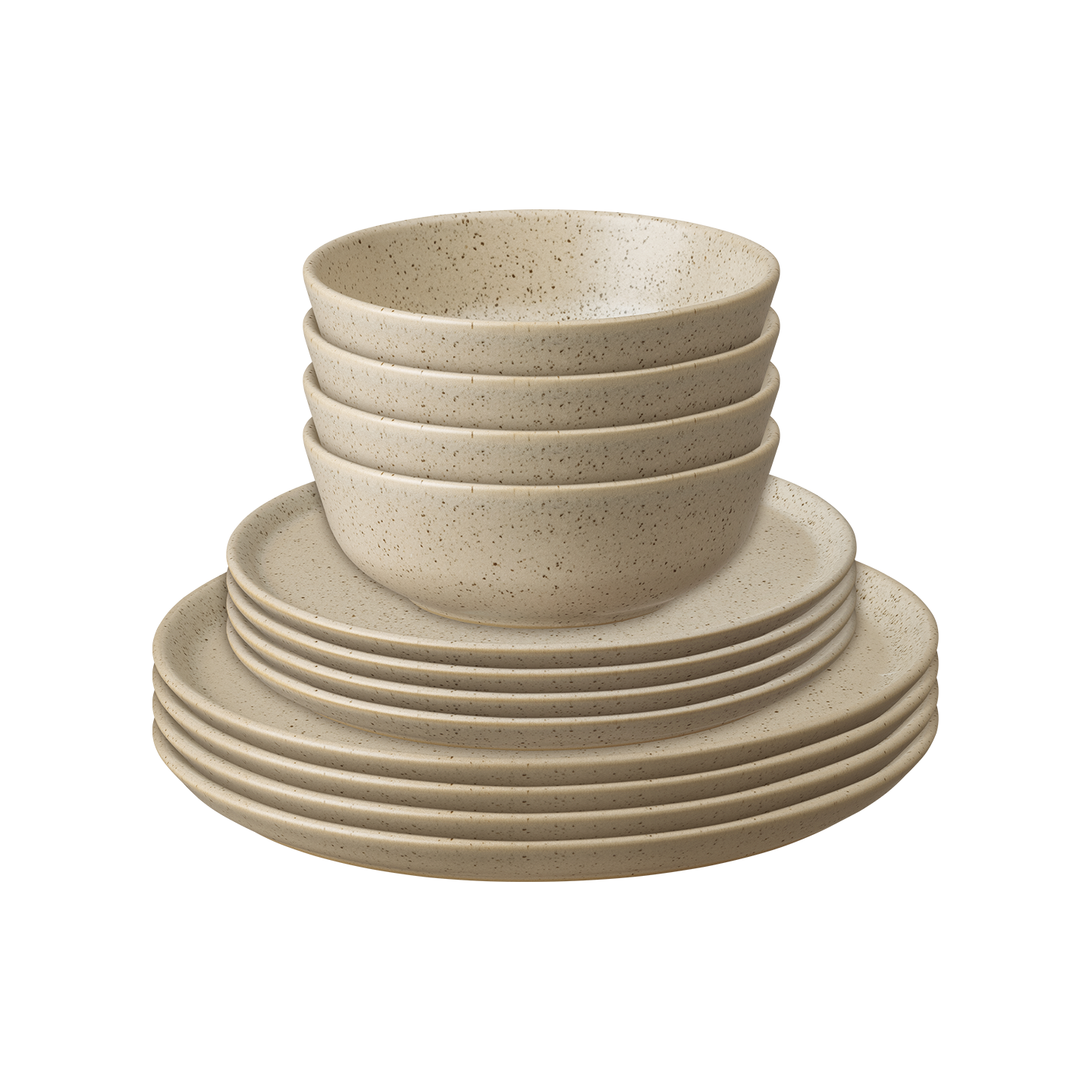 Grain Wheat 12 Piece Tableware Set