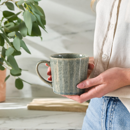 Dapple Dark Green Mug