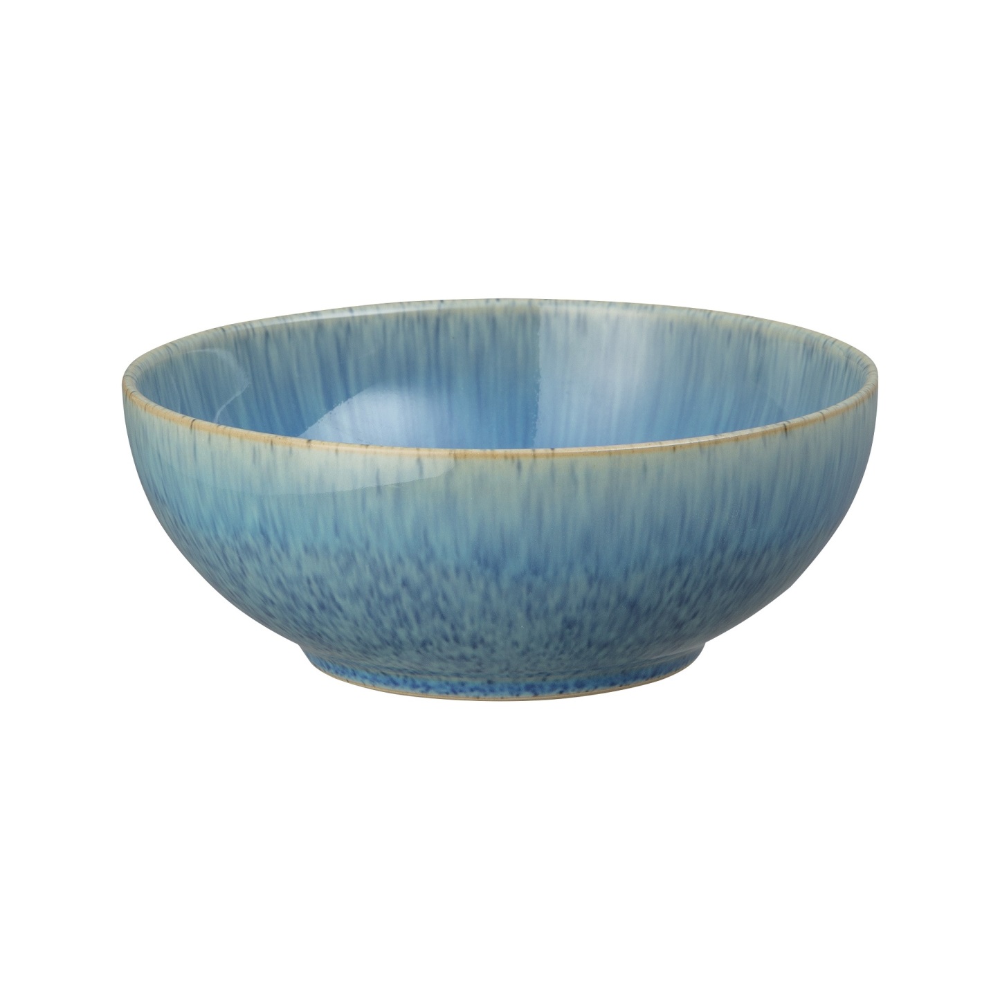 Bright Blue Speckle Cereal Bowl