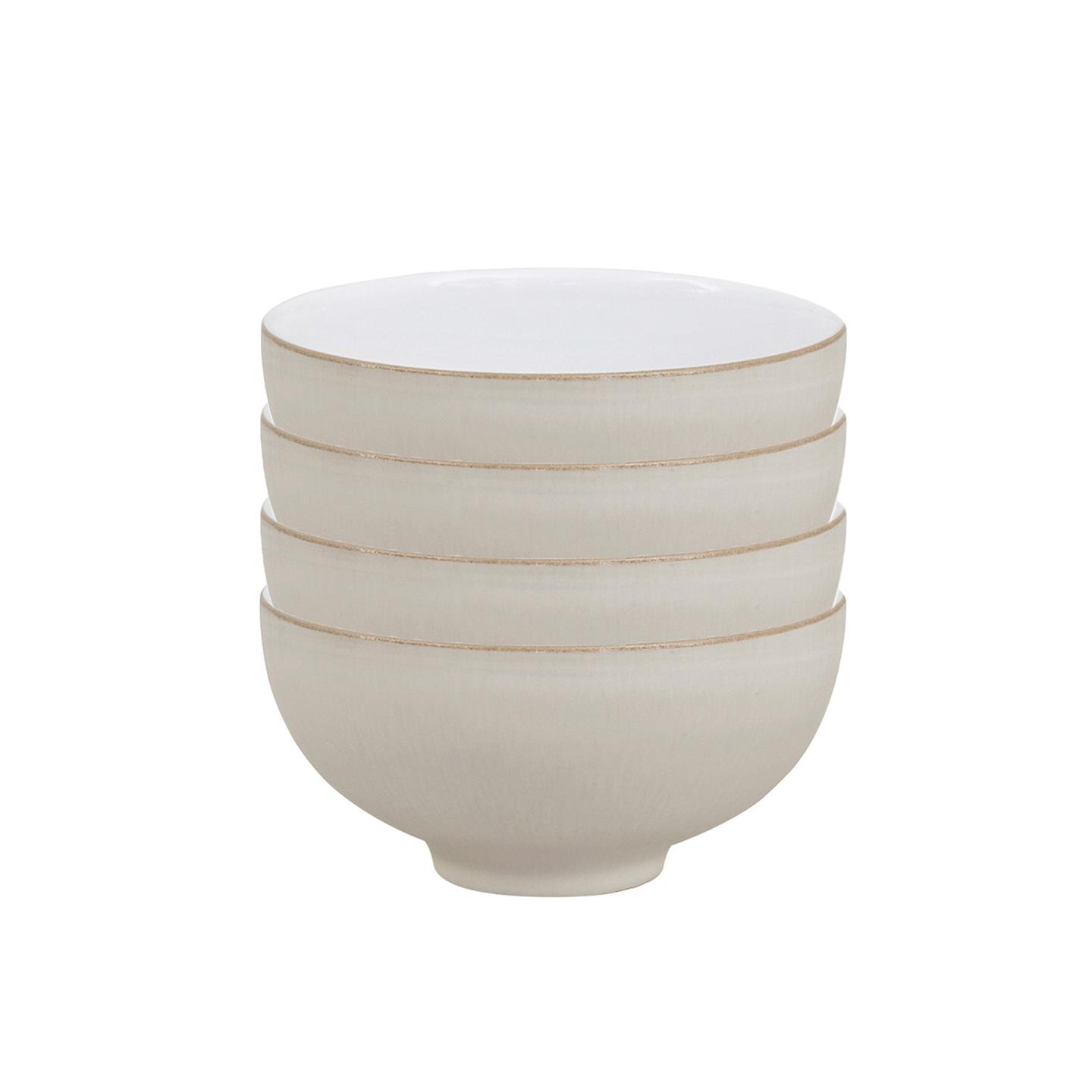 Natural Canvas Set of 4 Rice Bowls