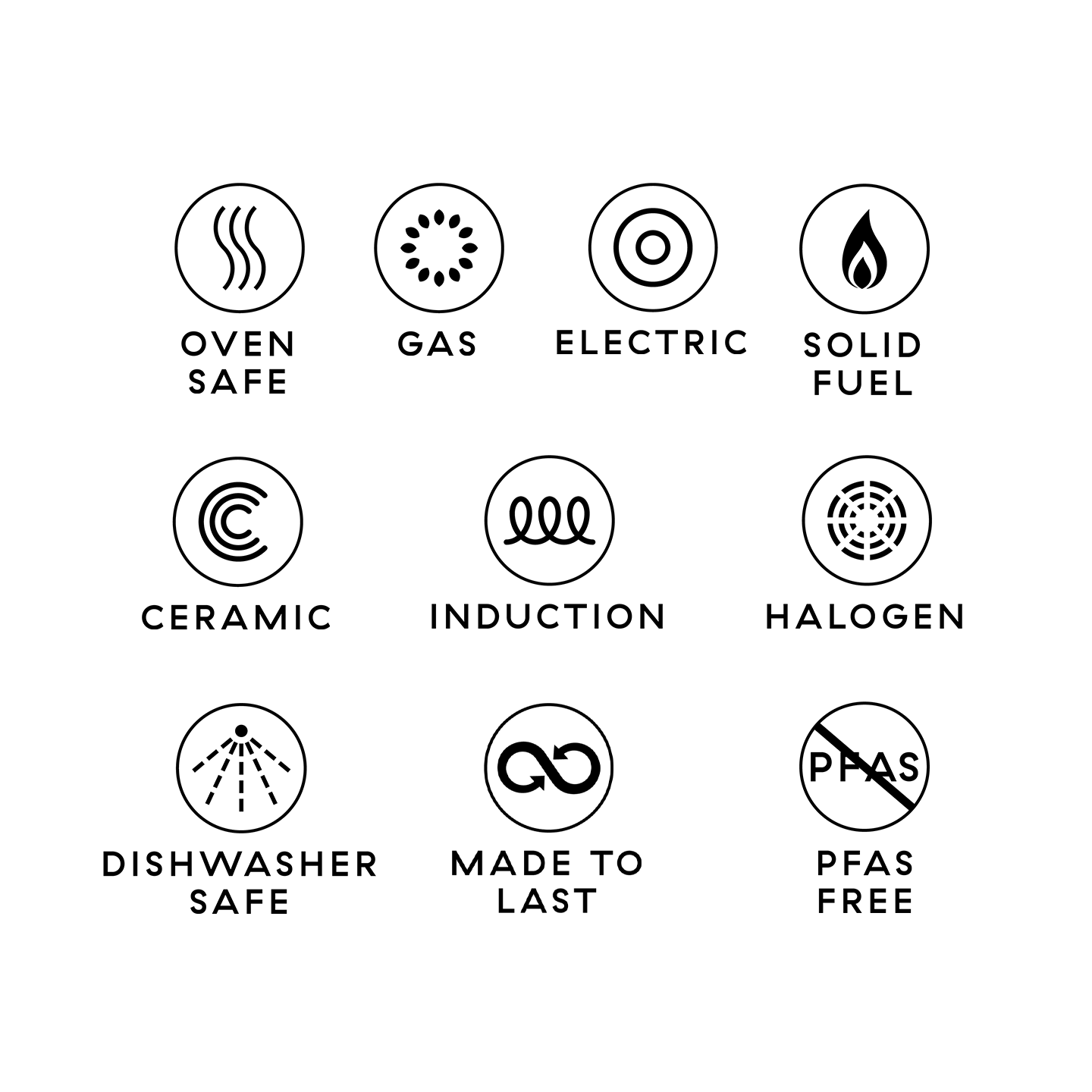 Cobalt 24cm Round Cast Iron Casserole