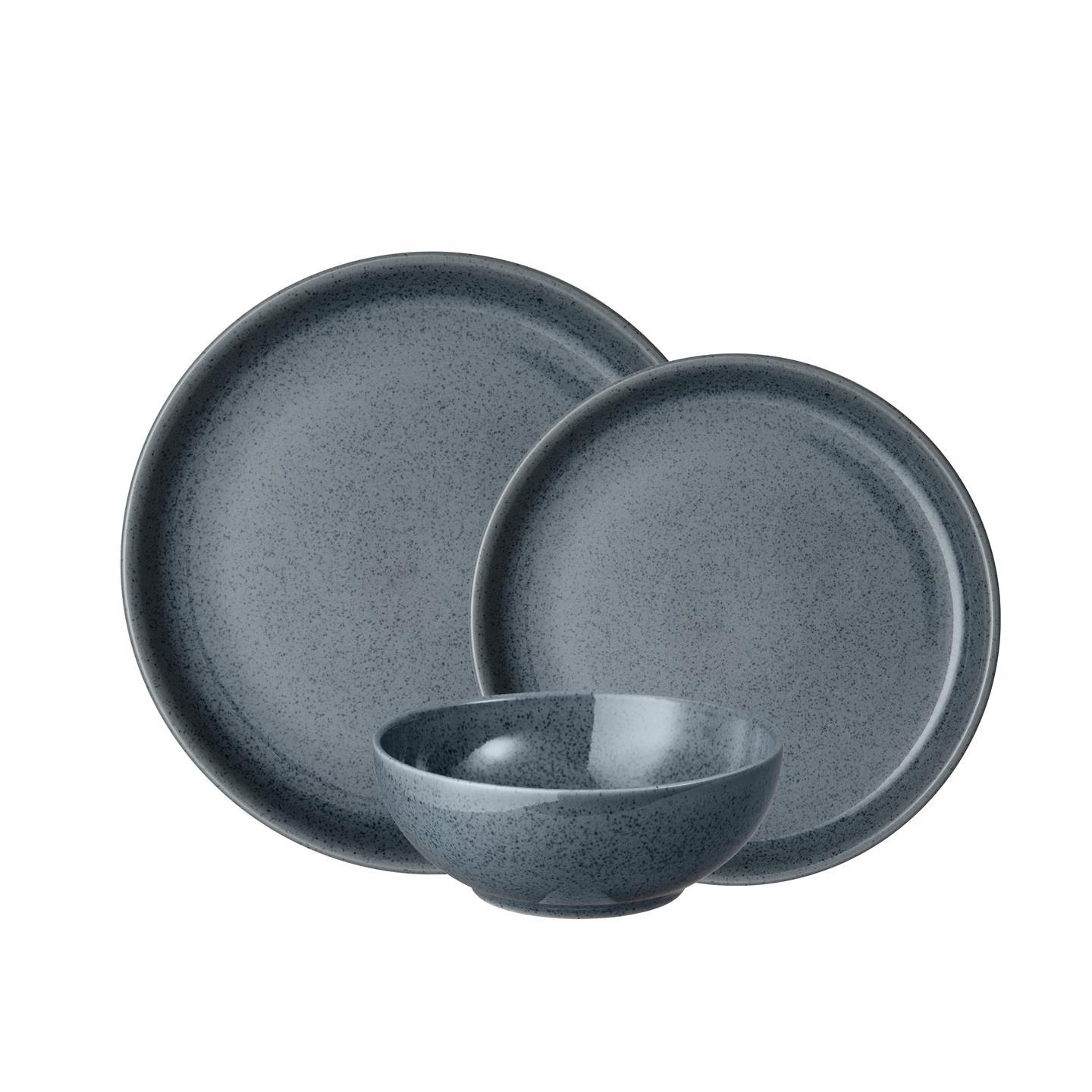 Dark Grey Speckle 12 Pc Set