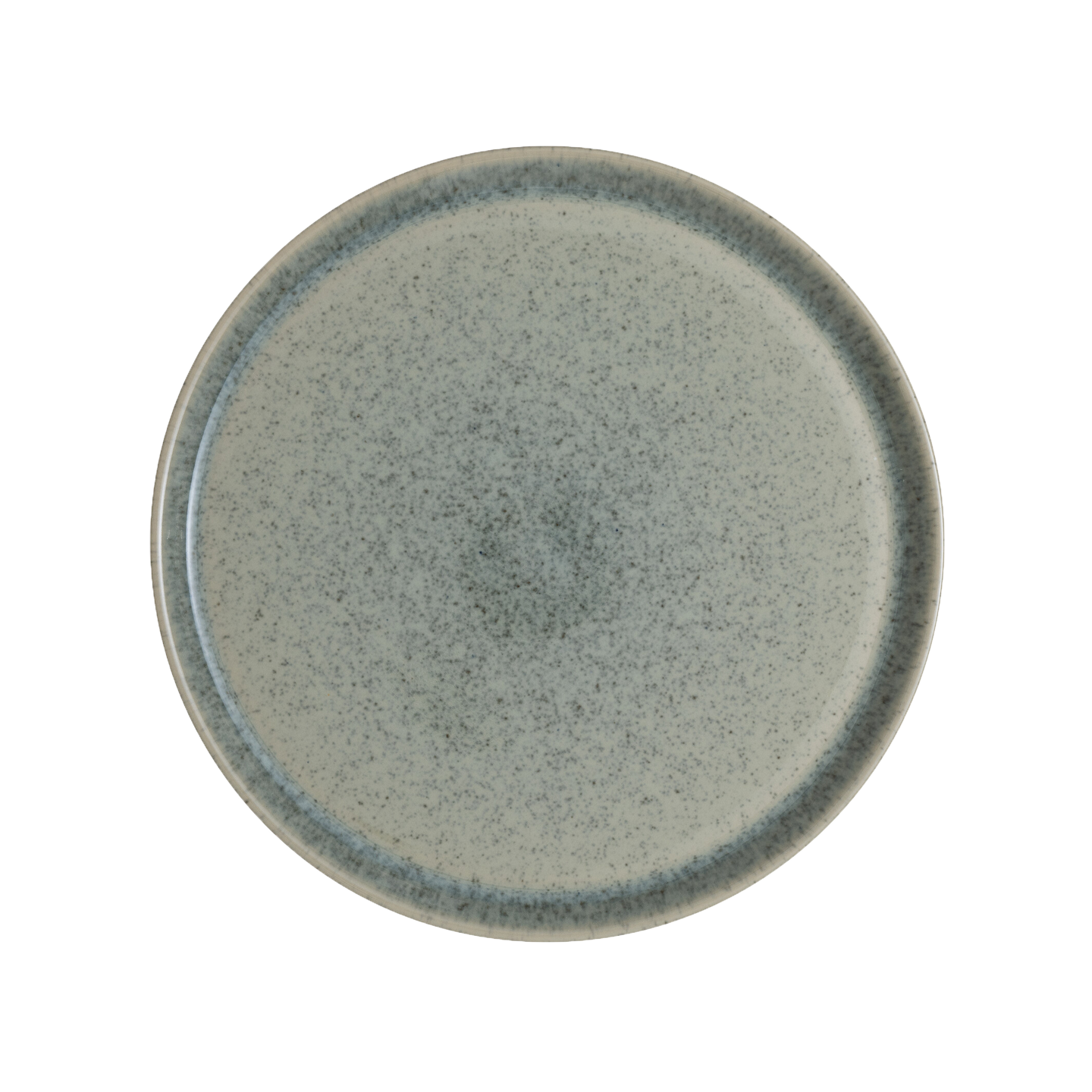 Dapple Dark Green Dinner Plate