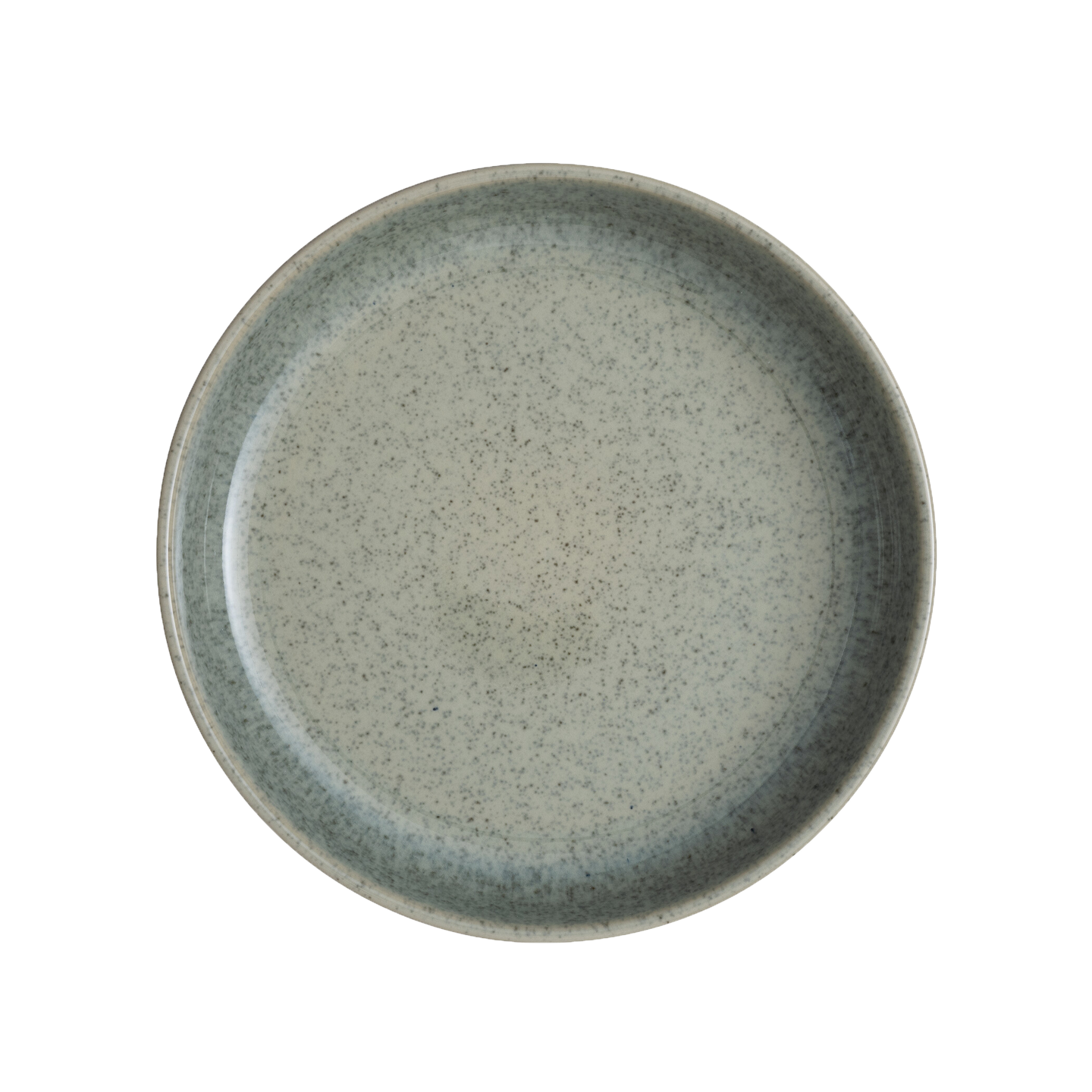 Dapple Dark Green Medium Plate
