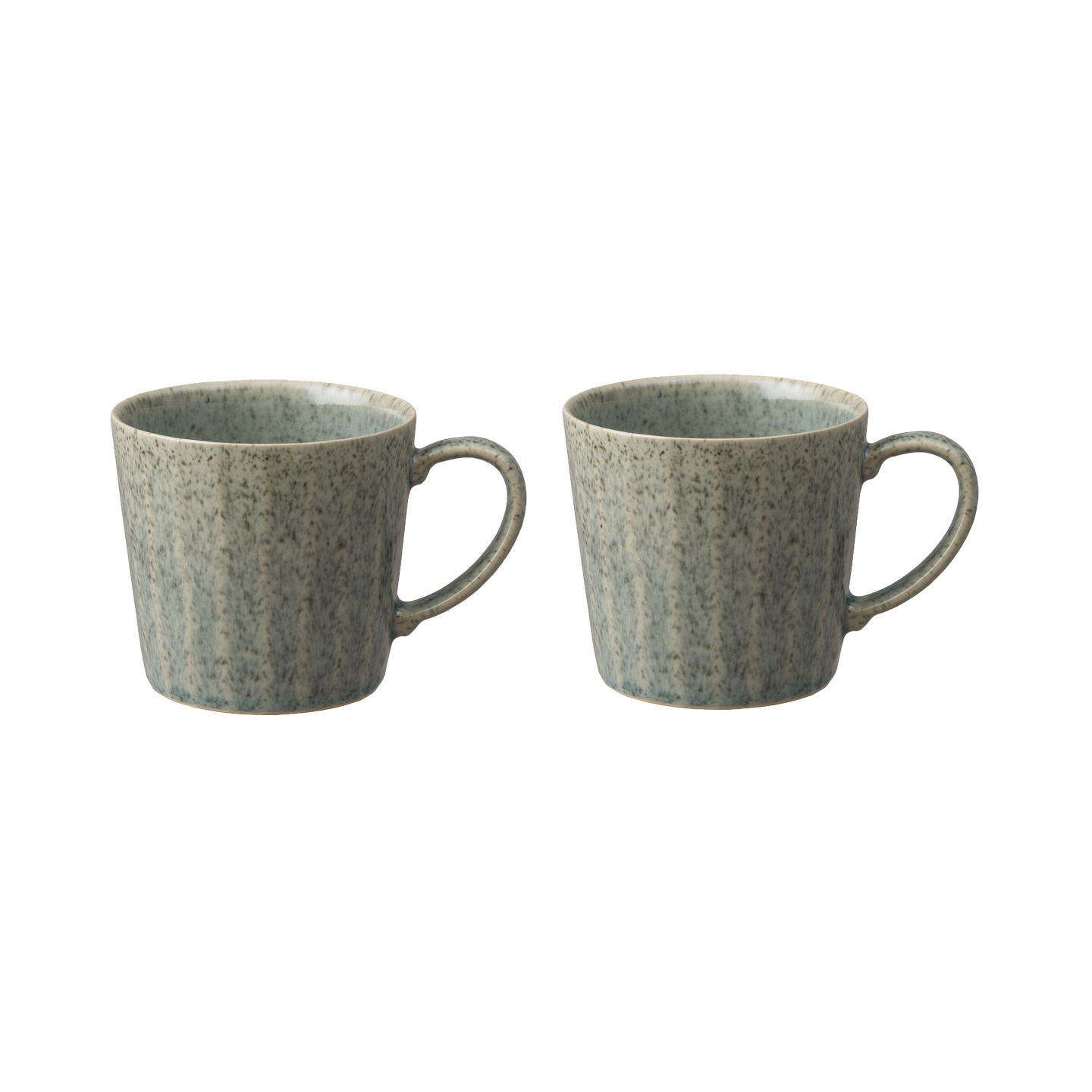 Dapple Dark Green  Mug - Set Of 2