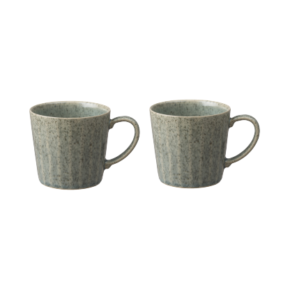 Dapple Dark Green  Mug - Set Of 2