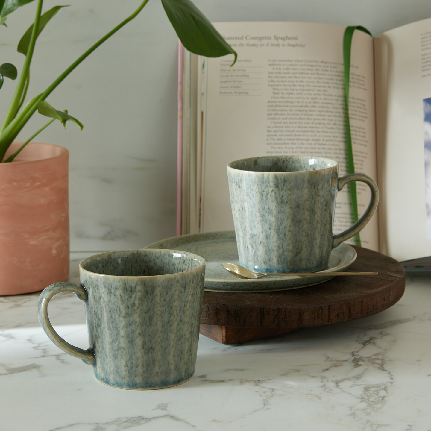 Dapple Dark Green Mug