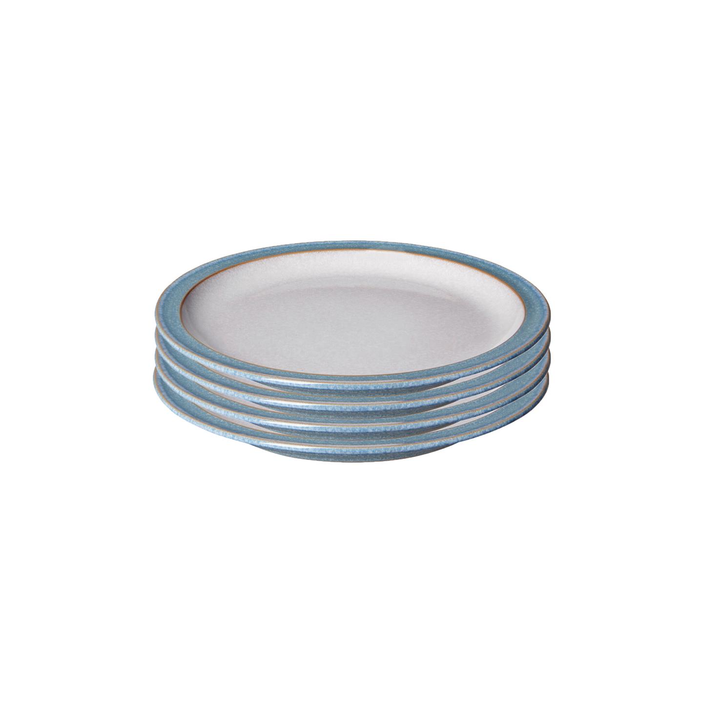 Elements Blue Small Plates - Set Of 4