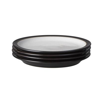 Elements Black Dinner Plates - Set Of 4