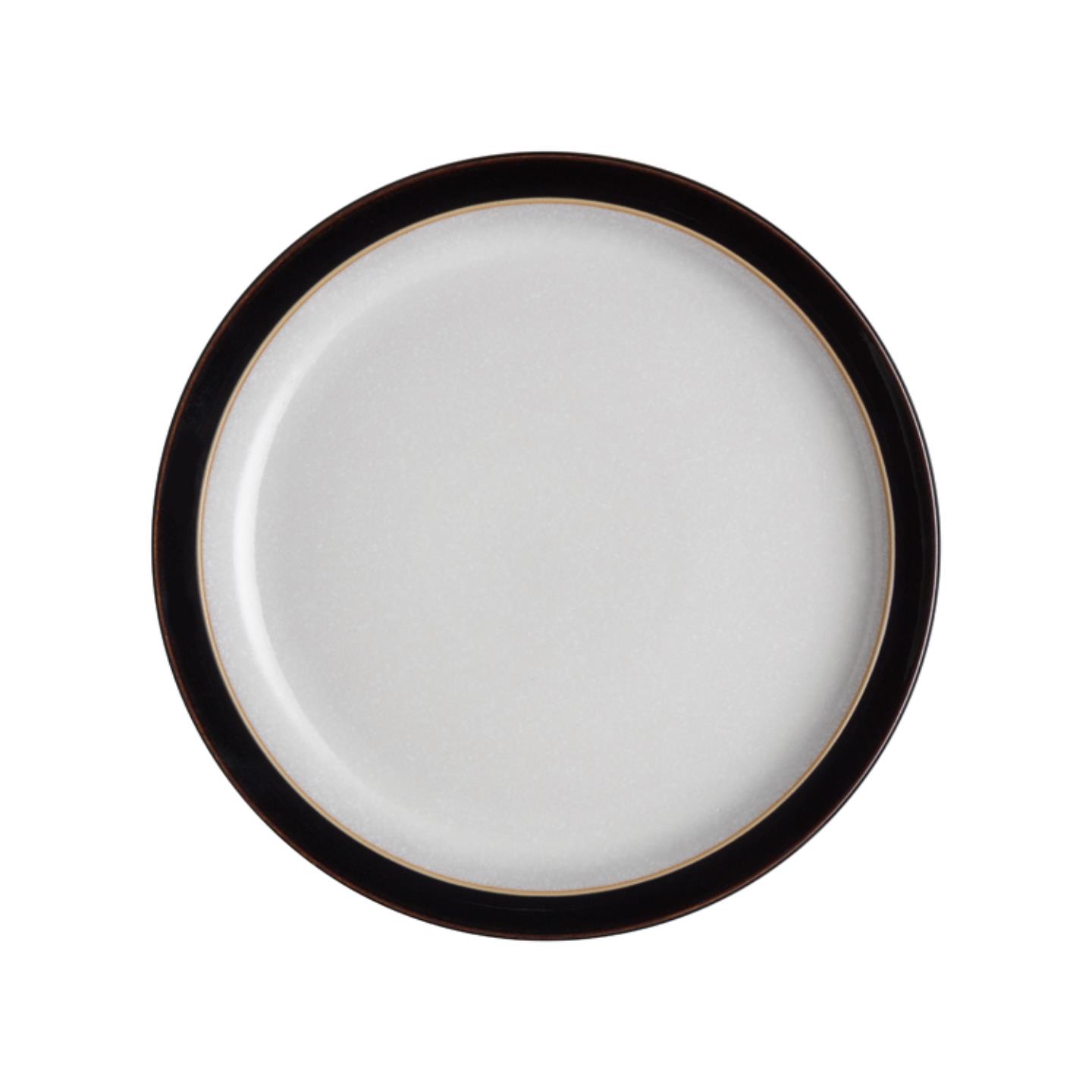 Elements Black Medium Plates - Set Of 4