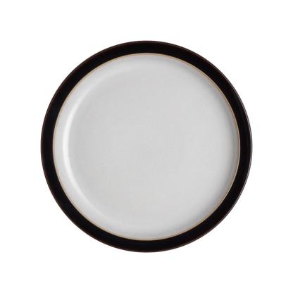 Elements Black Medium Plates - Set Of 4