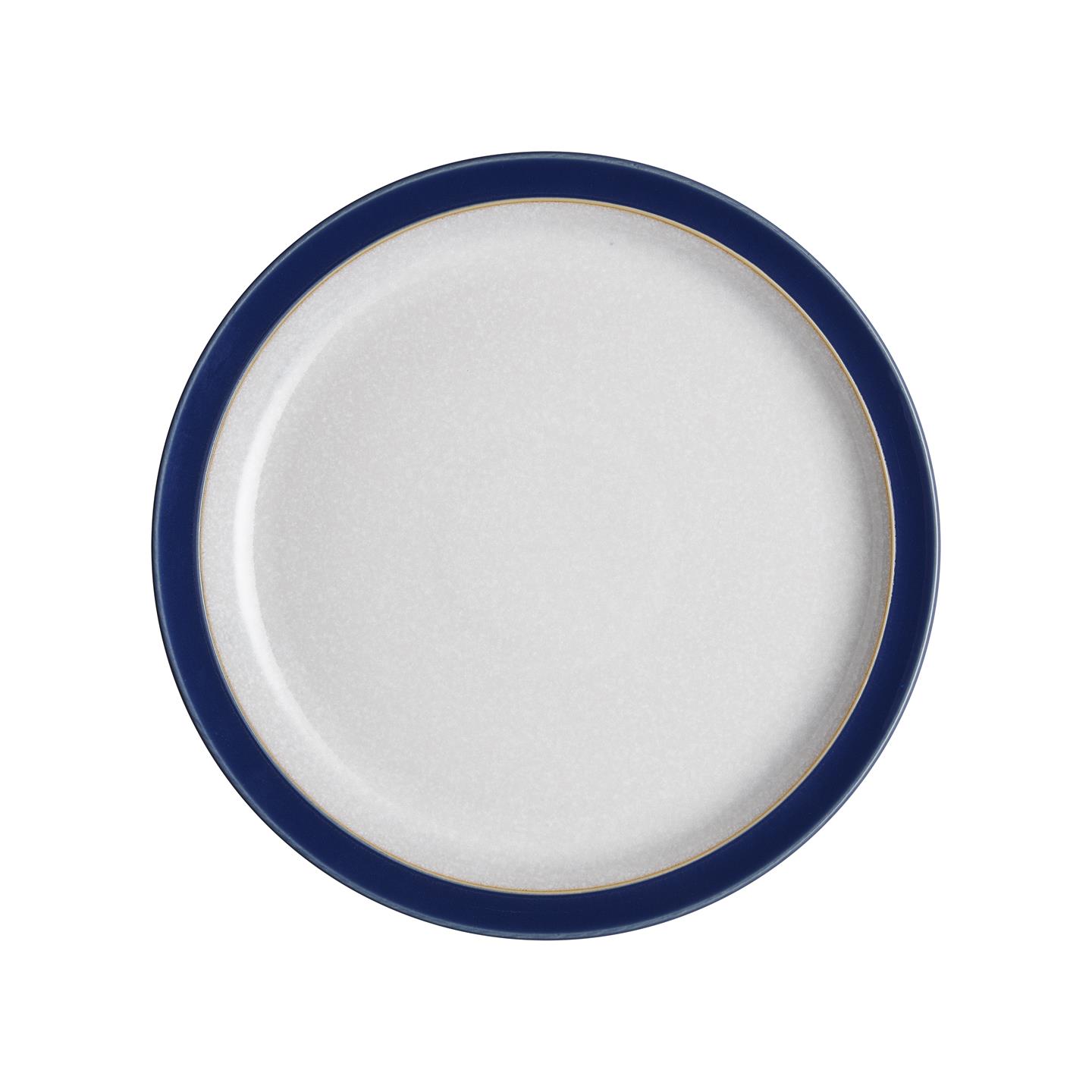 Elements Dark Blue Medium Plates - Set Of 4
