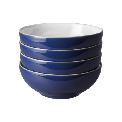 Elements Dark Blue Cereal Bowls - Set Of 4