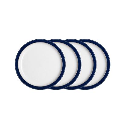Elements Dark Blue Small Plates - Set Of 4