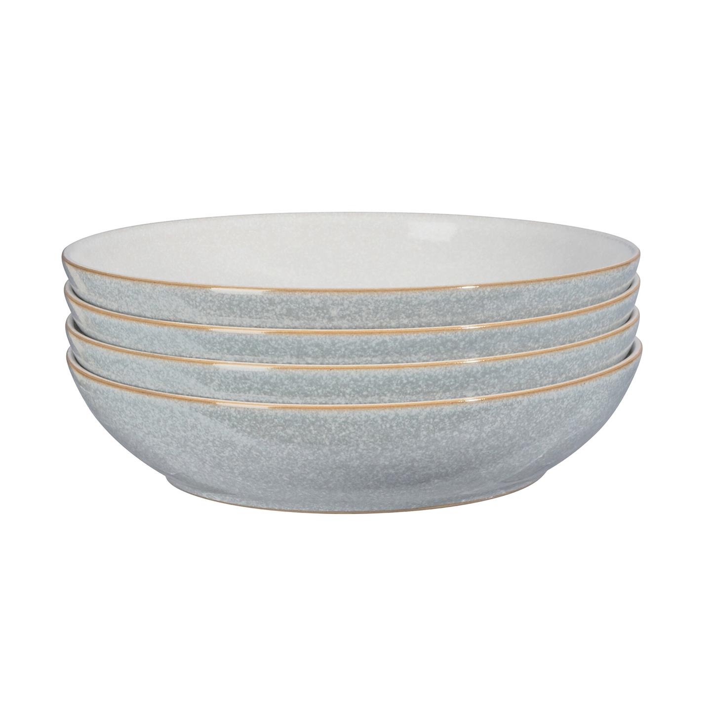Elements Light Grey Pasta Bowls - Set Of 4